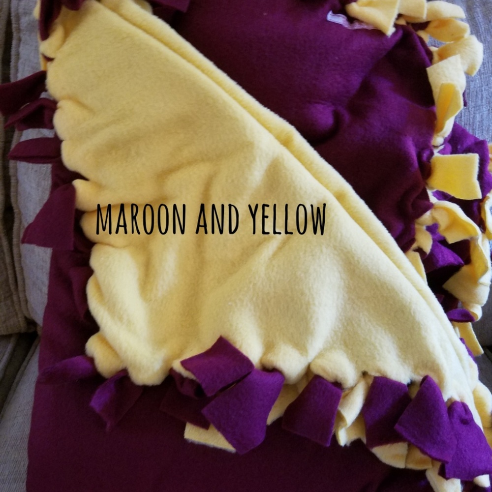 Twin fleece blanket